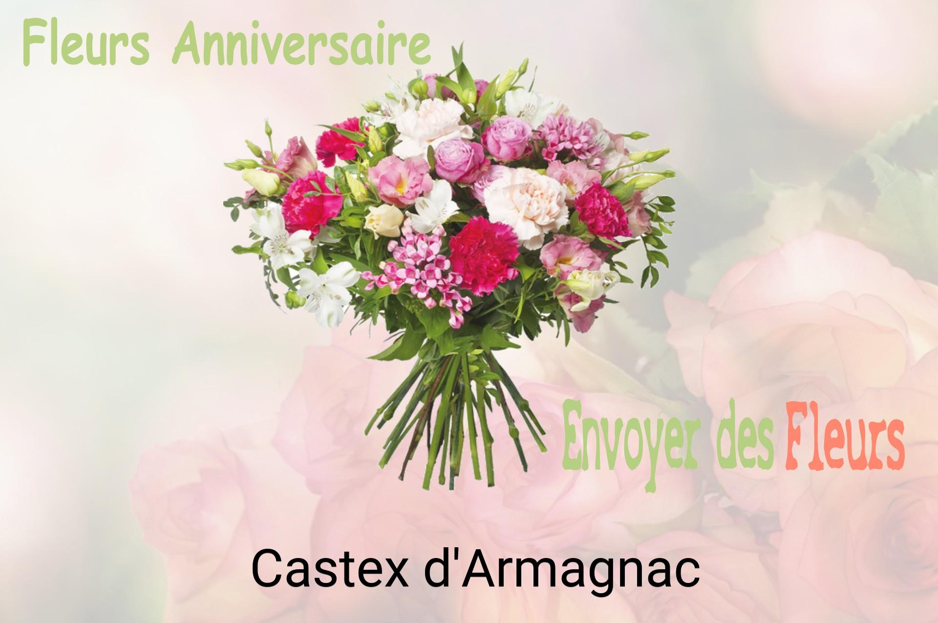 Bouquet de fleurs d’anniversaire livré à Castex-d'Armagnac