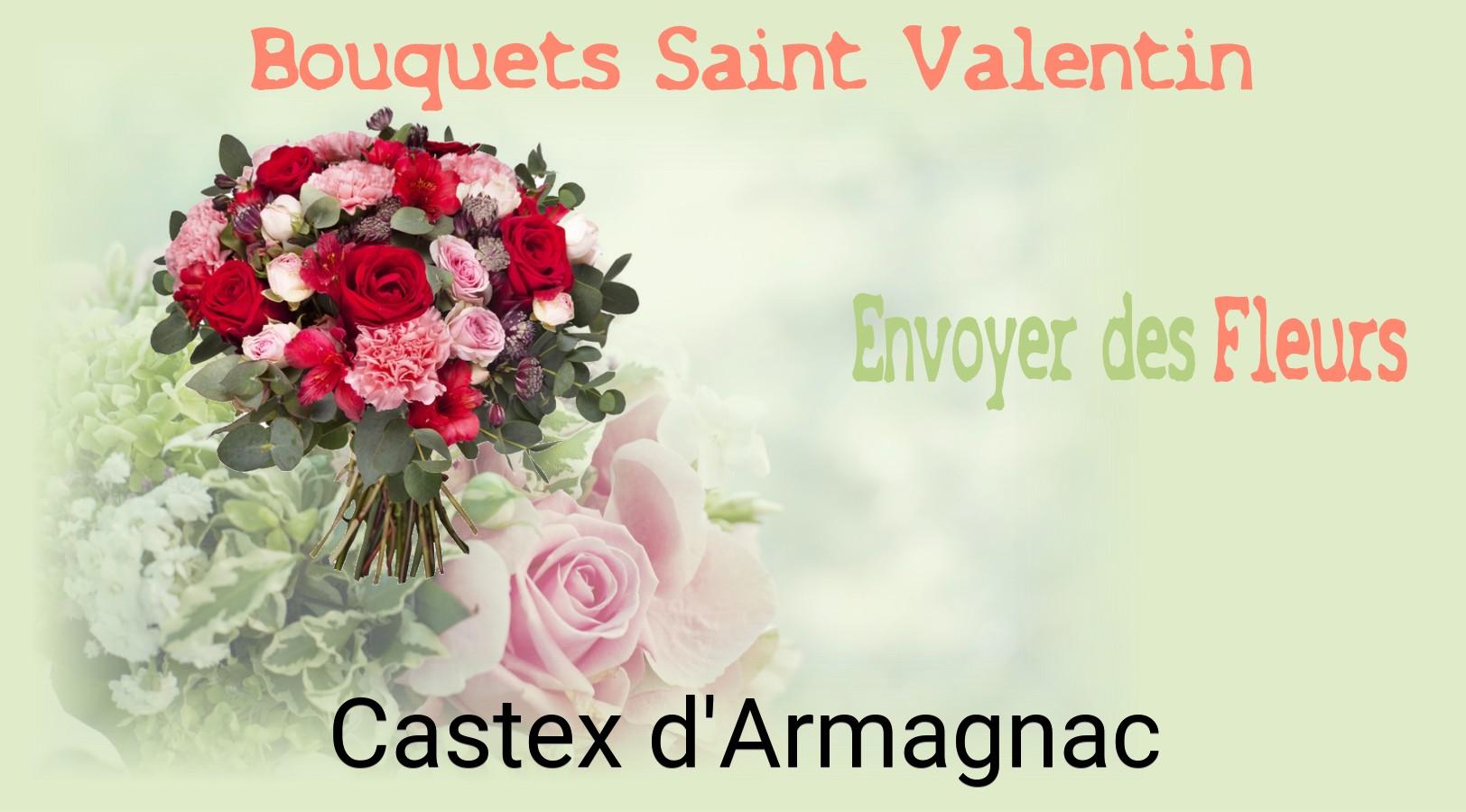 Roses de Saint-Valentin livrées à Castex-d'Armagnac